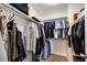 This walk-in closet has plenty of storage for clothes and shoes at 5794 S Yakima Way, Aurora, CO 80015