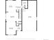 Main level floor plan featuring a kitchen, dining area, living room, foyer, bathroom, laundry, and garage at 23841 E Alabama Dr, Aurora, CO 80018