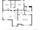 Second level floor plan featuring three bedrooms, two bathrooms, a loft, and a walk-in closet at 23841 E Alabama Dr, Aurora, CO 80018
