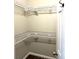 Organized closet with adjustable wire shelving for storage solutions at 1470 S Quebec Way # 275, Denver, CO 80231