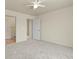 Bright bedroom with neutral walls, carpet, and ample space, ready for personalization at 21422 E 47Th Ave, Denver, CO 80249