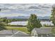 Panoramic lake and mountain views from home at 1717 Grove St, Denver, CO 80204