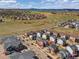 Residential area showcasing houses and mountain views at 4125 Coriander St, Castle Rock, CO 80109