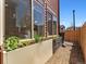 Backyard exterior featuring planter boxes, privacy fence and natural light at 4125 Coriander St, Castle Rock, CO 80109