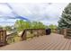 Spacious deck with a grill great for barbecues and outdoor dining at 9719 Burberry Way, Highlands Ranch, CO 80129