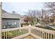 View from the private balcony showcases the neighborhood at 329 Lodgewood Ln, Lafayette, CO 80026