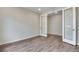 Office with hardwood floors and double glass doors at 3443 N Gold Bug Ct, Aurora, CO 80019