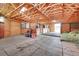 View inside a barn featuring wooden stalls, ample space, and a functional design at 10325 Cherrywood Dr, Parker, CO 80138