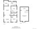 Detailed floor plan showing layout and dimensions of each room in the house at 2819 W 43Rd Ave, Denver, CO 80211