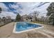 Sparkling community pool surrounded by a fence, perfect for relaxation and recreation at 2694 S Xanadu Way # D, Aurora, CO 80014