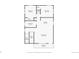Second floor plan featuring bedrooms, kitchen, living room, and balcony at 5121 N Yampa St, Denver, CO 80249