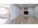 Living room with fireplace and hardwood floors at 1456 S Moline St, Aurora, CO 80012