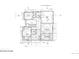 Floorplan of the second floor, showing the layout with bedrooms, bathrooms, a laundry area, and closets at 3530 Fenton St, Wheat Ridge, CO 80212