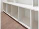 Built-in shelving with wood floors, perfect for storage and organization at 3530 Fenton St, Wheat Ridge, CO 80212