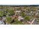 Wide aerial view of a residential area with lush greenery, mature trees, and diverse architectural styles at 949 Pontiac St, Denver, CO 80220