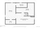 Here's a layout of the basement featuring a bathroom, bedroom, storage, and entertainment room at 949 Pontiac St, Denver, CO 80220