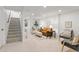 Bright living room featuring plush seating, stylish decor, and ample natural light at 949 Pontiac St, Denver, CO 80220