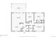 Detailed floor plan showcasing the layout of a home including living spaces, bedrooms, and bathrooms at 7310 Granada Rd, Denver, CO 80221