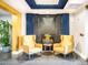 Inviting lobby area with comfortable seating, stylish decor, and a cozy fireplace feature at 300 W 11Th Ave # 6G, Denver, CO 80204