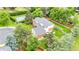 Aerial view of a stunning home with well-maintained landscaping and a charming backyard at 7330 Routt St, Arvada, CO 80005