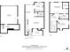 Floorplan rendering of all levels including basement, main, and upper level at 1907 S Helena St # G, Aurora, CO 80013