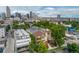Aerial view of the property and surrounding cityscape at 1735 N Ogden St # 303, Denver, CO 80218