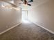 Spacious living room with carpeting and access to balcony at 1735 N Ogden St # 303, Denver, CO 80218