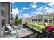 Spacious back deck area is perfect for enjoying the outdoors and neighborhood views at 11823 Barrentine Loop, Parker, CO 80138