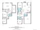 Detailed floor plan showcases the layout of this home, including all rooms and dimensions at 11823 Barrentine Loop, Parker, CO 80138