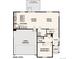 Main level floor plan showcasing kitchen, dining, and great room at 5718 Ranch St, Mead, CO 80504