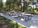 Enjoy the outdoors at the communal picnic area with multiple picnic tables at 9705 Canon Dr, Sedalia, CO 80135