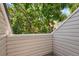 Balcony view of tree leaves in the residential neighborhood at 2453 S Xanadu Way # C, Aurora, CO 80014