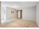 Neutral carpeted bedroom offers ample space and natural light at 2453 S Xanadu Way # C, Aurora, CO 80014