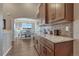 Cozy eat-in kitchen area with modern cabinets and plenty of counter space at 4883 S Sicily St, Aurora, CO 80015