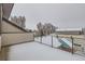 Enjoy rooftop living with this deck that features railings and plenty of space to entertain at 1433 Xavier St, Denver, CO 80204