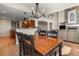 Dining room open to kitchen and living room, ideal for entertaining at 5421 Potentilla Ct, Parker, CO 80134