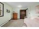 Bedroom featuring light green paint and neutral carpet at 37 High View Ln, Boulder, CO 80302