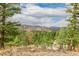 Scenic view of surrounding mountains, forest and lush greenery from the property at 37 High View Ln, Boulder, CO 80302