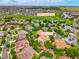 Aerial view of neighborhood home near the Buffalo Run Golf Course at 16650 E 107Th Ct, Commerce City, CO 80022