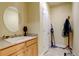 Practical mudroom with a sink, countertop, and storage space at 16650 E 107Th Ct, Commerce City, CO 80022