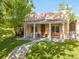 Charming home featuring a covered front porch with a swing and classic architectural details at 3929 Shoshone St, Denver, CO 80211
