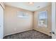 Spacious bedroom with ample natural light and carpet flooring at 164 Bristlecone St, Brighton, CO 80601