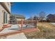 Spacious composite deck overlooking backyard at 164 Bristlecone St, Brighton, CO 80601