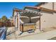 Hot tub on patio under pergola at 164 Bristlecone St, Brighton, CO 80601