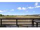 Back deck with a clear view of a park and table and chairs at 708 S Carlton St, Castle Rock, CO 80104