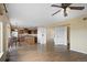 Spacious living area with open floor plan, seamless transition to kitchen, enhancing Gathering time and entertaining at 708 S Carlton St, Castle Rock, CO 80104