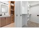Elegant bathroom with a large closet and modern vanity at 2206 Alpine Dr, Boulder, CO 80304