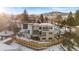 Modern home with a large backyard, multi-level balconies, and beautiful mountain views at 2206 Alpine Dr, Boulder, CO 80304