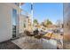 Outdoor patio with seating area and scenic neighborhood view at 2206 Alpine Dr, Boulder, CO 80304