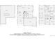 Detailed floorplans showcasing the layout of basement, second, and third story rooms at 5131 Netherland St, Denver, CO 80249